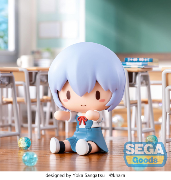 fuwa petit "Evangelion: New Theatrical Edition" Chibi Figure "Rei Ayanami"