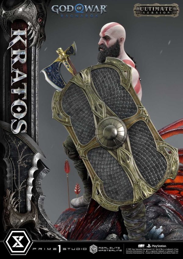 Prime 1 Studio Real Elite Masterline God of War: Ragnarok Kratos Ultimate Bonus Version(4582647120809)(4582647120809)