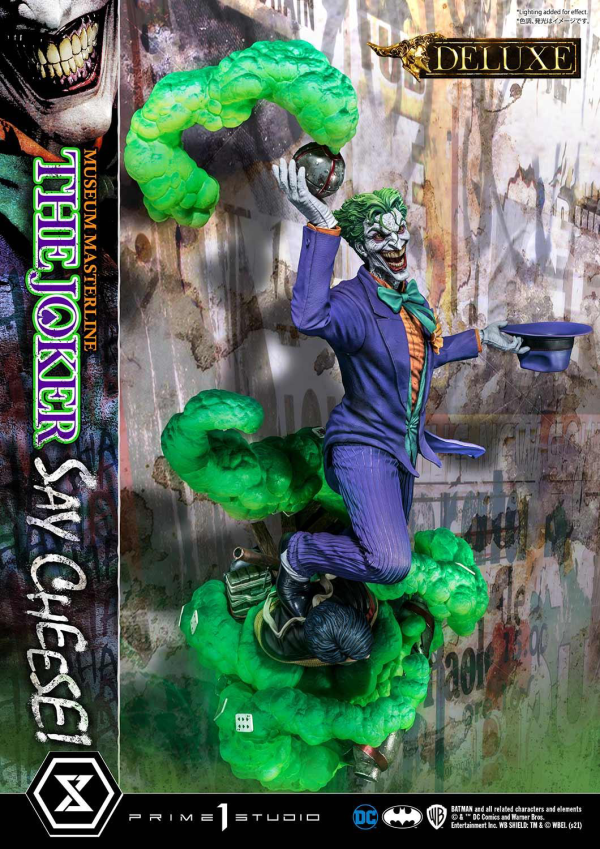 Prime 1 Studio Museum Masterline Batman (Comics) The Joker - Say Cheese DX Bonus Version | 4580708035123