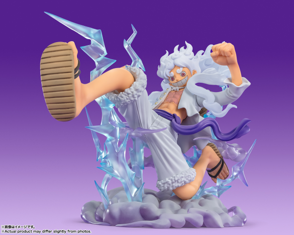 BANDAI Spirits [EXTRA BATTLE] MONKY.D.LUFFY -GEAR5 GIGANT- "ONE PIECE" TAMASHII NATIONS FiguartsZERO(4573102656629)(4573102656629)