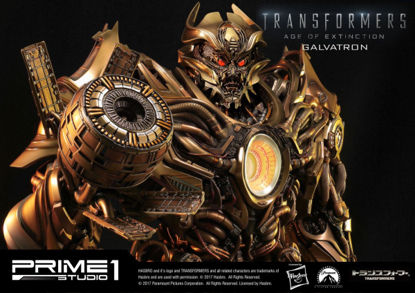 Prime 1 Studio Museum Masterline Transformers: Age of Extinction (Film) Galvatron Gold Version | 4562471904462