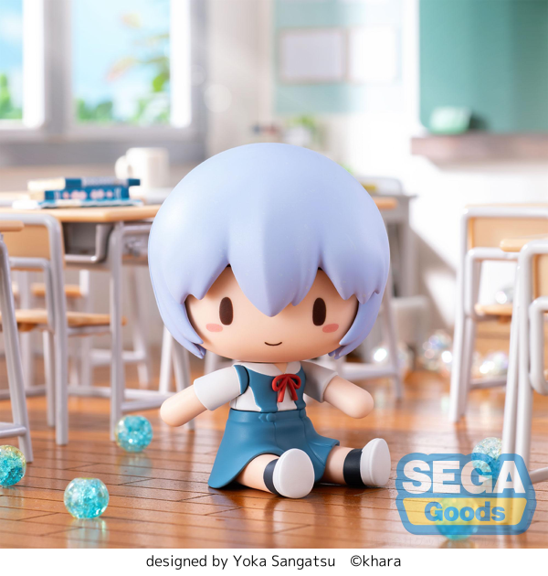 fuwa petit "Evangelion: New Theatrical Edition" Chibi Figure "Rei Ayanami"