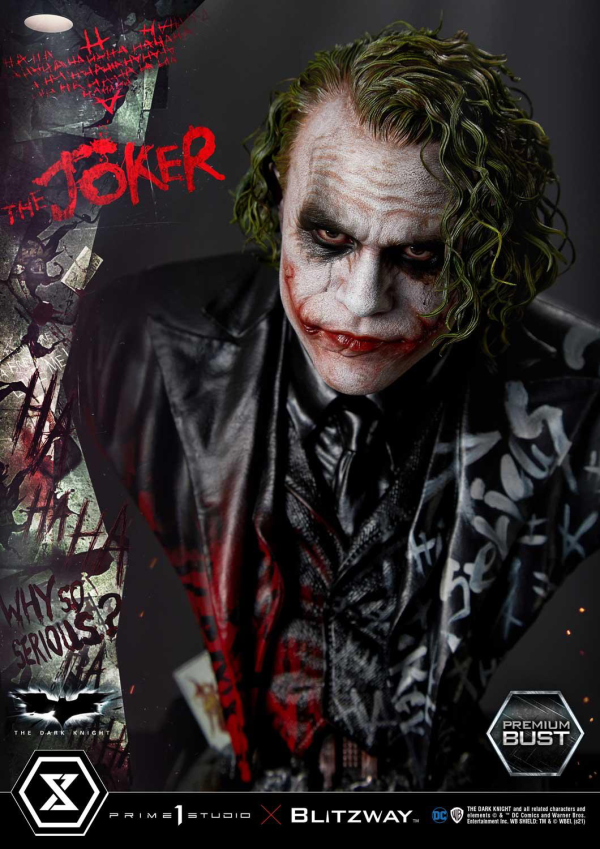 Prime 1 Studio Premium Bust The Dark Knight (Film) The Joker | 4580708034096