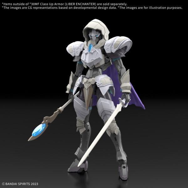 BANDAI HOBBY 30MF CLASS UP ARMOR （LIBER ENCHANTER）(4573102686817)(4573102686817)