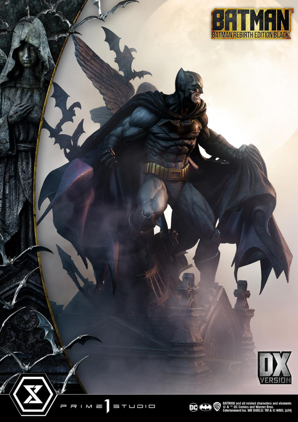 Prime 1 Studio Ultimate Premium Masterline Batman (Comics) Batman Rebirth Edition (Black) Deluxe Version | 4580708049793