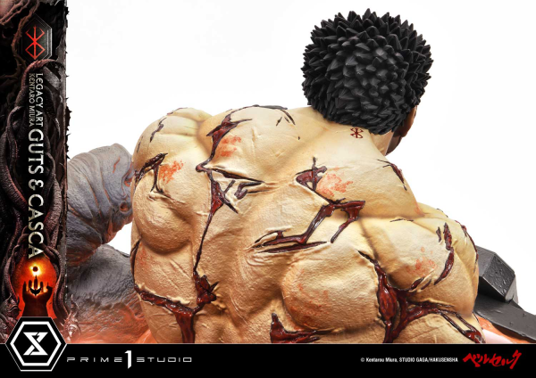 Prime 1 Studio Legacy Art "Kentaro Miura"  Berserk  Guts & Casca  Bonus Version | 4580708049854