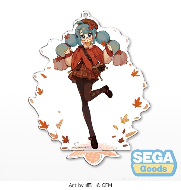 SEGA "Hatsune Miku" Autumn Outing Acrylic Stand Key Chain (SUUROKU Ver.) | 4580779541608