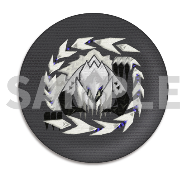 CAPCOM MONSTER HUNTER WILDS Embroidery badge Arkveld | 4976219131582