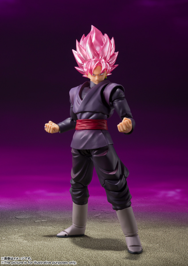 BANDAI Tamashii (Reissue) GOKU BLACK－SUPER SAIYAN ROSE- "DRAGON BALL SUPER", TAMASHII NATIONS S.H.Figuarts