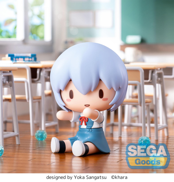 fuwa petit "Evangelion: New Theatrical Edition" Chibi Figure "Rei Ayanami"