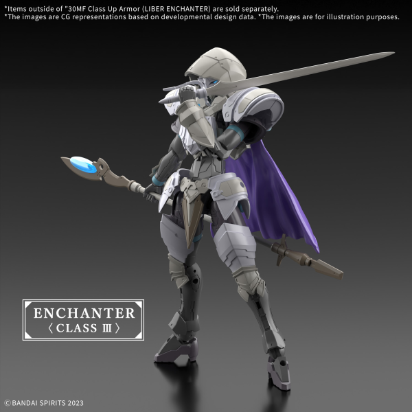 BANDAI HOBBY 30MF CLASS UP ARMOR （LIBER ENCHANTER）(4573102686817)(4573102686817)