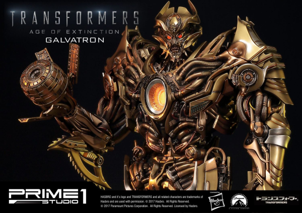 Prime 1 Studio Museum Masterline Transformers: Age of Extinction (Film) Galvatron Gold Version | 4562471904462