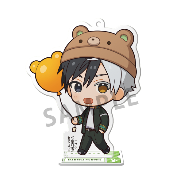 MegaHouse Tokotoko Acrylic Stand WIND BREAKER in theme park