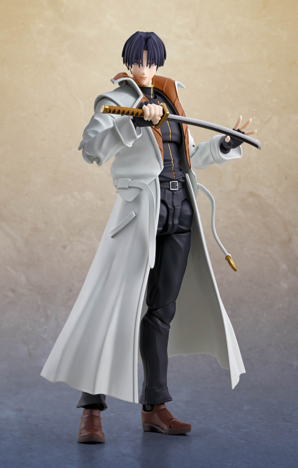 BANDAI Tamashii Aoshi Shinomori "Rurouni Kenshin: Meiji Swordsman Romantic Story", TAMASHII NATIONS S.H.Figuarts