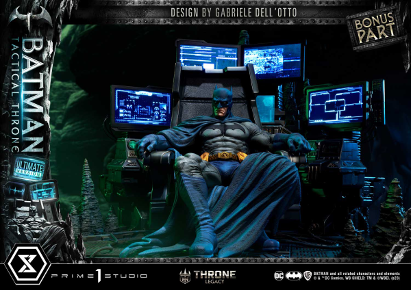 Prime 1 Studio Throne Legacy Batman (Comics) Batman Tactical Throne "Design by Gabriele Dell'Otto" Ultimate Bonus Version | 4580708047317