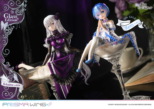 Prime 1 Studio PRISMA WING Re:ZERO -Starting Life in Another World- Echidna Glass Edition 1/7 Scale Pre-Painted Figure | 4580708049526