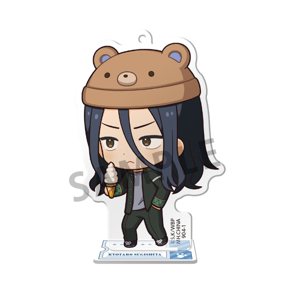 MegaHouse Tokotoko Acrylic Stand WIND BREAKER in theme park