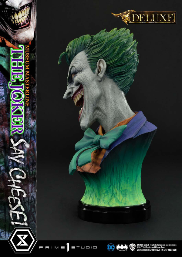 Prime 1 Studio Museum Masterline Batman (Comics) The Joker - Say Cheese DX Bonus Version | 4580708035123