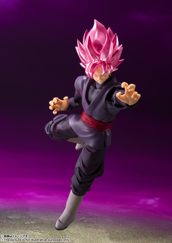 BANDAI Tamashii (Reissue) GOKU BLACK－SUPER SAIYAN ROSE- "DRAGON BALL SUPER", TAMASHII NATIONS S.H.Figuarts