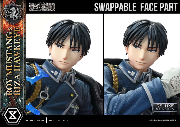 Prime 1 Studio Concept Masterline Fullmetal Alchemist Roy Mustang & Riza Hawkeye DX Bonus Version | 4580708049595