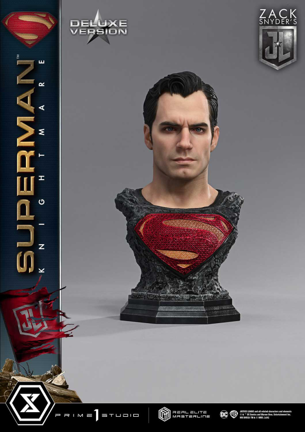 Prime 1 Studio Real Elite Masterline Justice League (Film) Superman Knightmare Color Edition DX Bonus Version(4582647120984)(4582647120984)