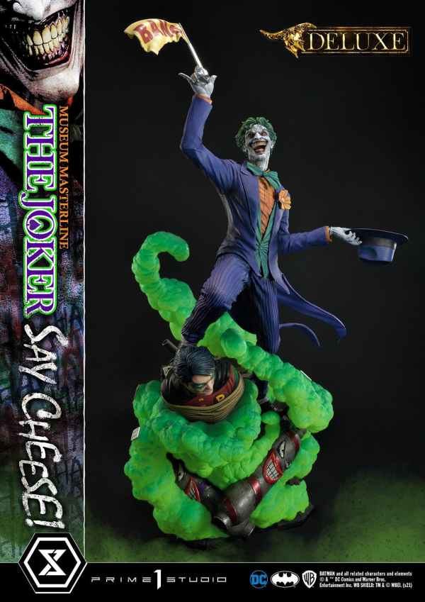 Prime 1 Studio Museum Masterline Batman (Comics) The Joker - Say Cheese DX Bonus Version | 4580708035123