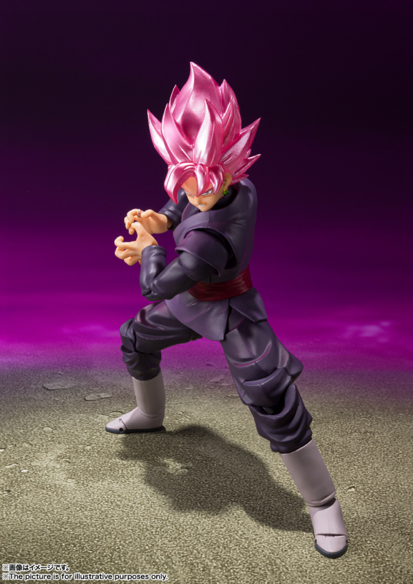 BANDAI Tamashii (Reissue) GOKU BLACK－SUPER SAIYAN ROSE- "DRAGON BALL SUPER", TAMASHII NATIONS S.H.Figuarts