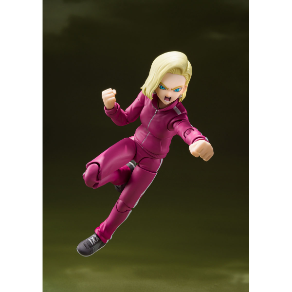 BANDAI Spirits S.H.Figuarts ANDROID 18-UNIVERSE SURVIVAL SAGA- (P-Bandai Exclusive)