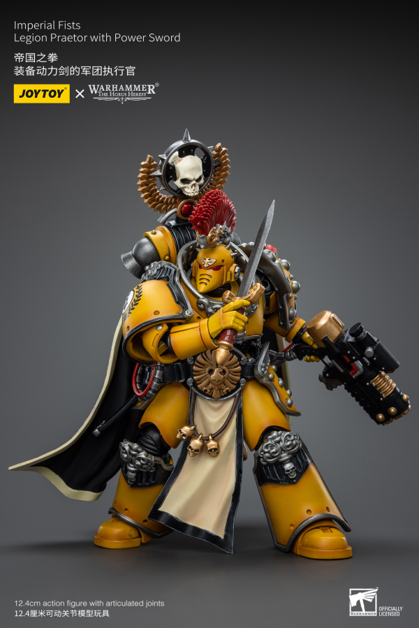 Joy Toy Imperial Fists Legion Praetor with Power Sword