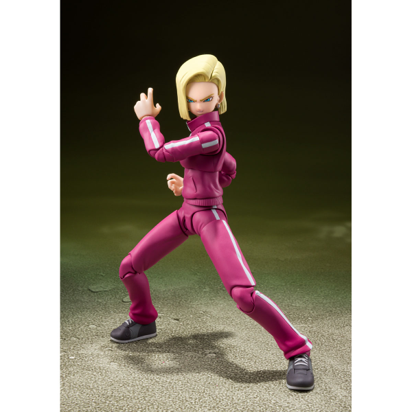 BANDAI Spirits S.H.Figuarts ANDROID 18-UNIVERSE SURVIVAL SAGA- (P-Bandai Exclusive)