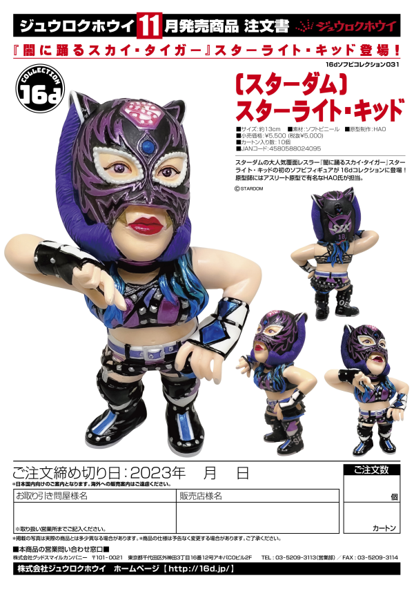 16 directions 16d Collection 031: (STARDOM) Starlight Kid