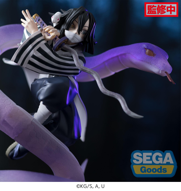 Xross Link Anime "Demon Slayer: Kimetsu no Yaiba" Figure "Obanai Iguro" -Hashira Training Arc- | 4582733428765