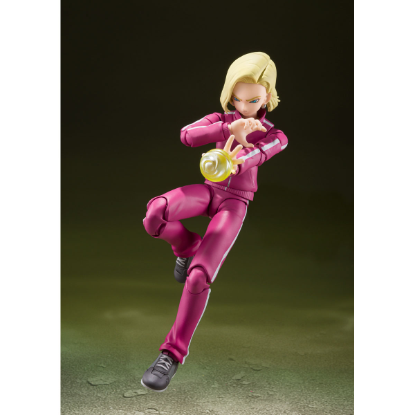 BANDAI Spirits S.H.Figuarts ANDROID 18-UNIVERSE SURVIVAL SAGA- (P-Bandai Exclusive)