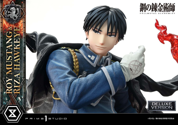 Prime 1 Studio Concept Masterline Fullmetal Alchemist Roy Mustang & Riza Hawkeye DX Bonus Version | 4580708049595