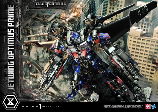 Prime 1 Studio Museum Masterline Transformers: Dark of the Moon (Film) Jetwing Optimus Prime Bonus Version(4580708033921)(4580708033921)