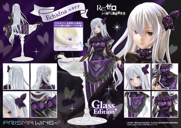 Prime 1 Studio PRISMA WING Re:ZERO -Starting Life in Another World- Echidna Glass Edition 1/7 Scale Pre-Painted Figure | 4580708049526