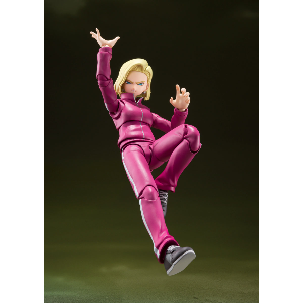 BANDAI Spirits S.H.Figuarts ANDROID 18-UNIVERSE SURVIVAL SAGA- (P-Bandai Exclusive)