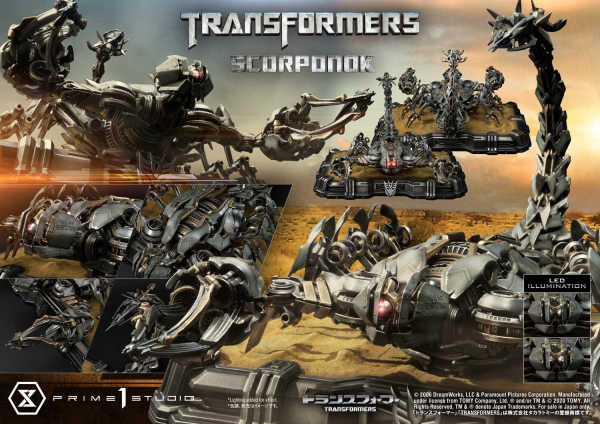 Prime 1 Studio Museum Masterline Transformers (Film) Scorponok | 4582535946016