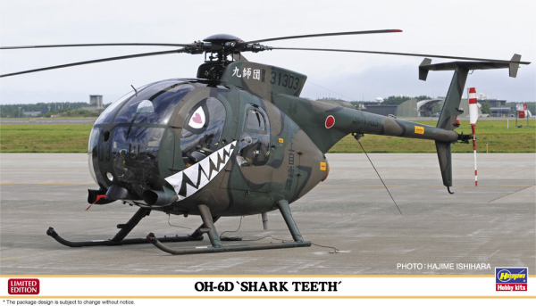 Hasegawa 1/48  OH-6D "SHARK TEETH"(4967834075313)(4967834075313)