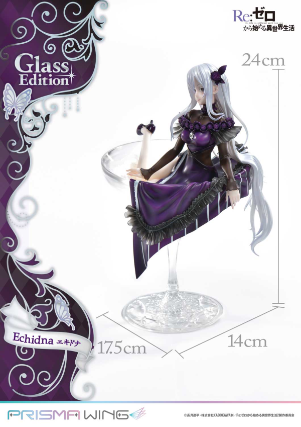 Prime 1 Studio PRISMA WING Re:ZERO -Starting Life in Another World- Echidna Glass Edition 1/7 Scale Pre-Painted Figure | 4580708049526