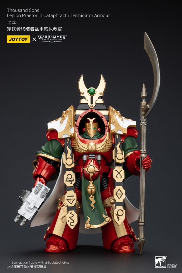 Joy Toy Thousand sons Legion Praetor in Cataphractii  Terminator Armour(6973130375765)(6973130375765)