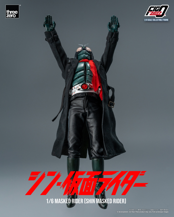 threezero FigZero 1/6 Masked Rider (SHIN MASKED RIDER)(4895250806801)(4895250806801)