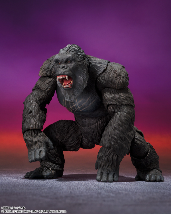 BANDAI Tamashii KONG FROM GODZILLA x KONG: THE NEW EMPIRE [2024], TAMASHII NATIONS S.H.MonsterArts