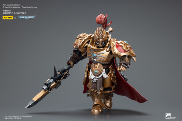 Joy Toy Adeptus Custodes Shield Captain with Guardian Spear