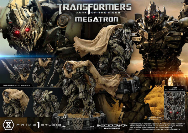 Prime 1 Studio Museum Masterline Transformers: Dark of the Moon (Film) Megatron | 4582535944944