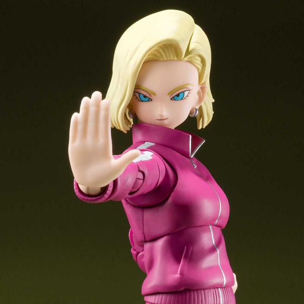 BANDAI Spirits S.H.Figuarts ANDROID 18-UNIVERSE SURVIVAL SAGA- (P-Bandai Exclusive)