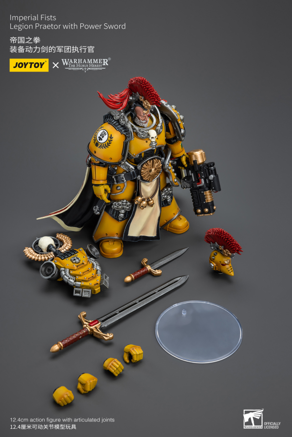 Joy Toy Imperial Fists Legion Praetor with Power Sword