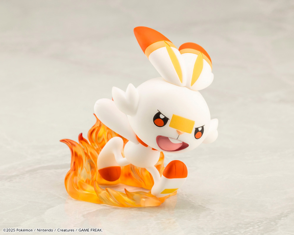 KOTOBUKIYA Pokémon VICTOR with SCORBUNNY ARTFX J STATUE(4934054067718)(4934054067718)