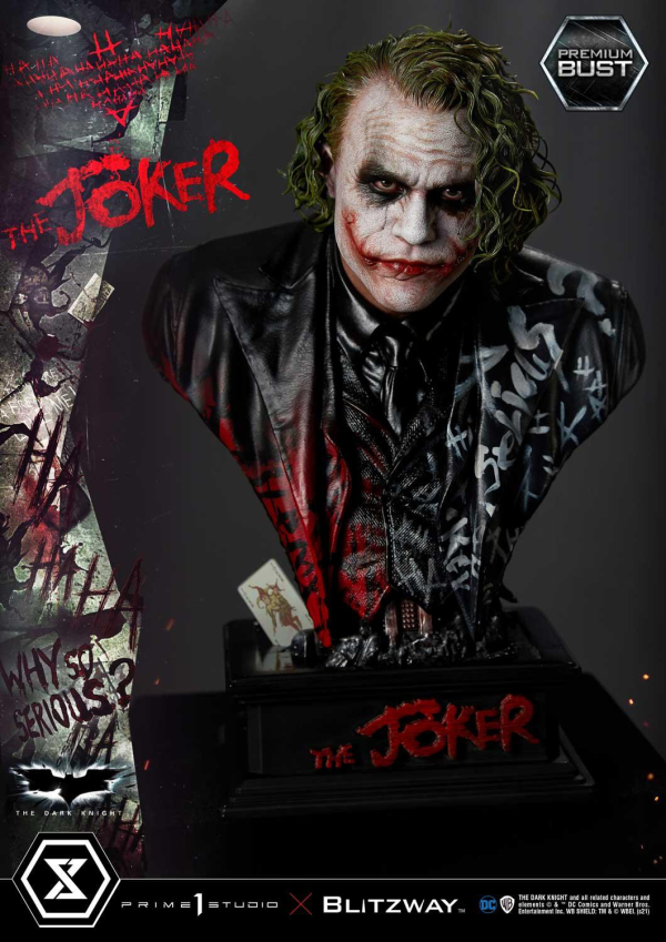 Prime 1 Studio Premium Bust The Dark Knight (Film) The Joker | 4580708034096