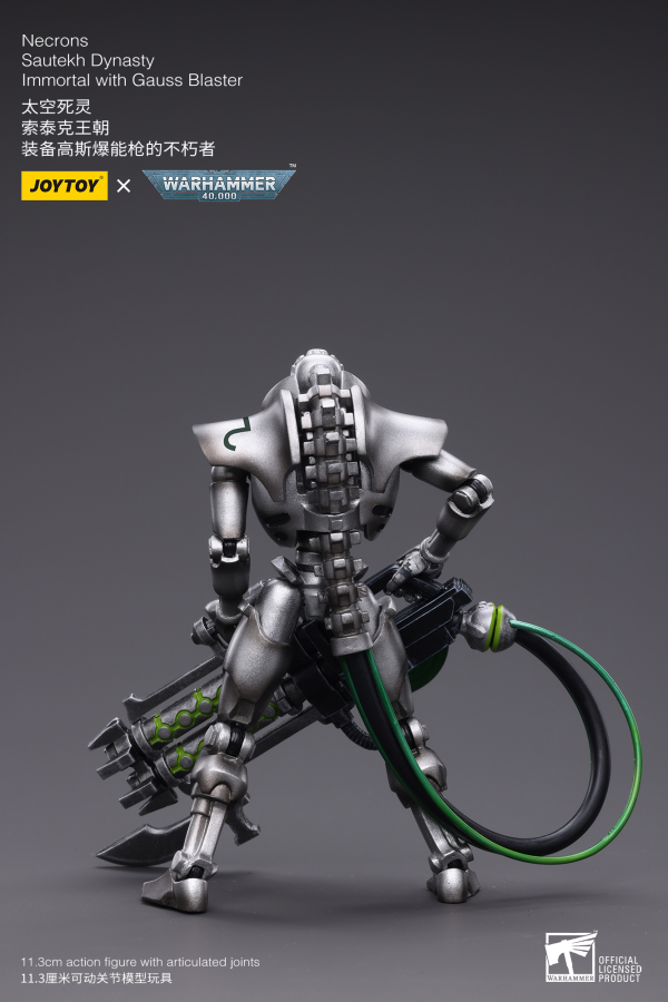 Joy Toy WH40K-Necrons Sautekh Dynasty Immortal with Gauss Blaster